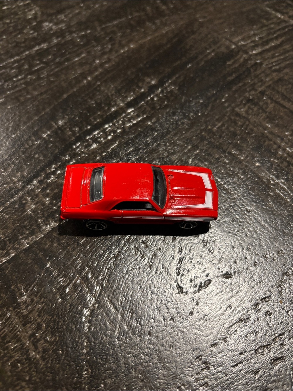 Red Die-Cast Toy Car – Classic Muscle Car